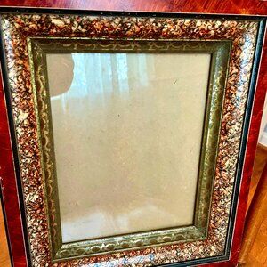 Antique Victorian wood picture frame